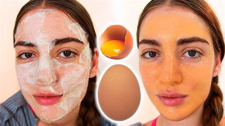 Польза и эффект маски для лица из яиц